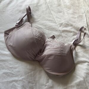 Victoria's Secret Soft Lavender Lace Bra